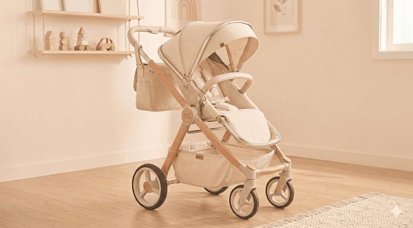 Poussette compacte pour bébé et jeune enfant